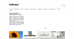 Desktop Screenshot of falmec.ee