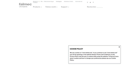Desktop Screenshot of falmec.be