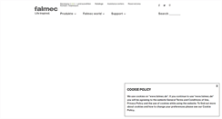 Desktop Screenshot of falmec.de
