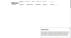 Desktop Screenshot of en.falmec.com