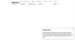 Desktop Screenshot of falmec.es