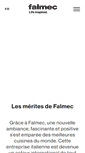 Mobile Screenshot of falmec.fr